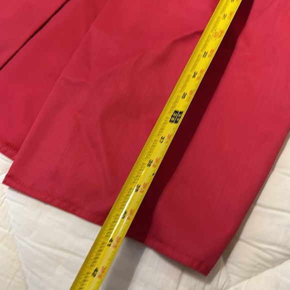 1960s Bernard holtzman  Magnin by I Magnin Coral Trench Coat Jacket Vint… - Picture 7 of 9